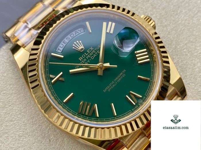 arf factory rolex day date m228238 0069 gradient green size 40 galeri resim 2