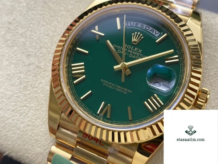 arf factory rolex day date m228238 0069 gradient green size 40 galeri resim 3