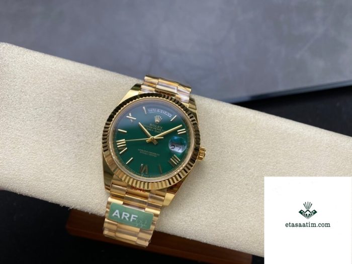 arf factory rolex day date m228238 0069 gradient green size 40 galeri resim 4